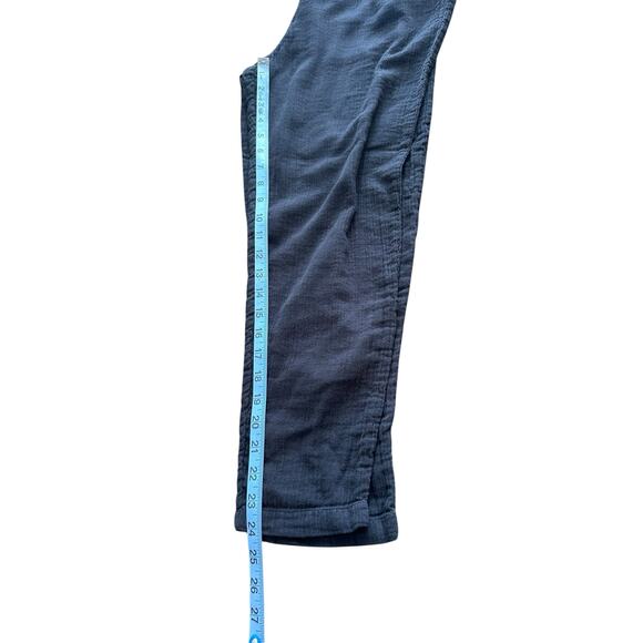 American Colors by Alex Lehr Pants Black Gauze Relaxed Lagenlook Casual Medium‎ - Picture 11 of 11